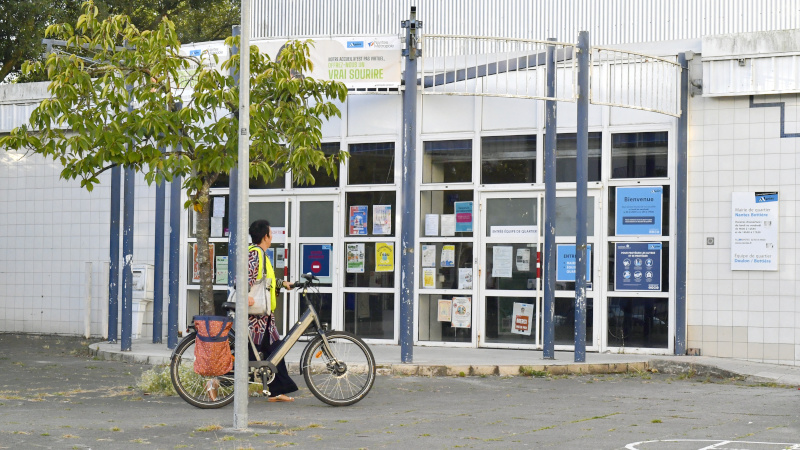 La mairie de quartier de Bottière fera place en 2028 à un nouveau pôle de services publics © Rodolphe Delaroque / Nantes Métropole.