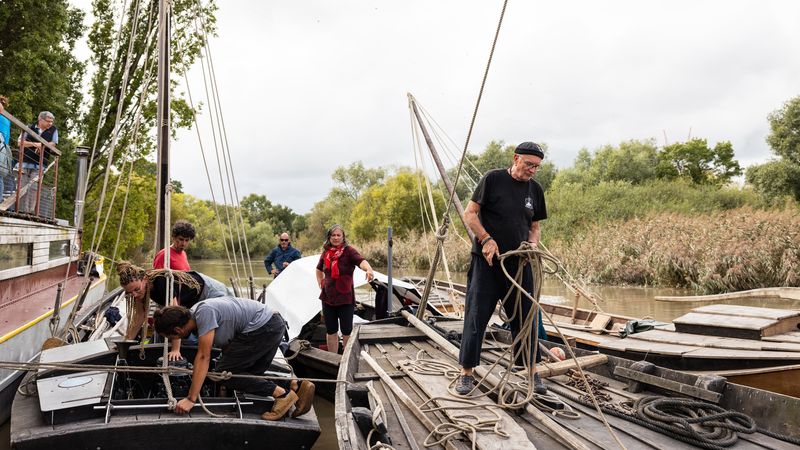 Un premier départ a été donné très tôt dans la matinée. © Jean-Félix Fayolle Un premier départ a été donné très tôt dans la matinée. © Jean-Félix Fayolle