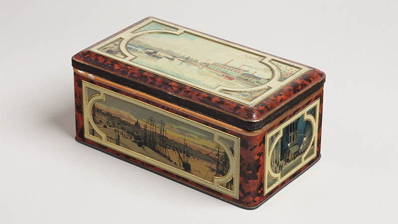 Boîte à biscuits (© François Lauginie/Château des ducs de Bretagne – Musée d’Histoire de Nantes).