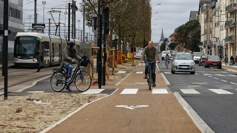 Nantes a engagé sa « révolution des mobilités »