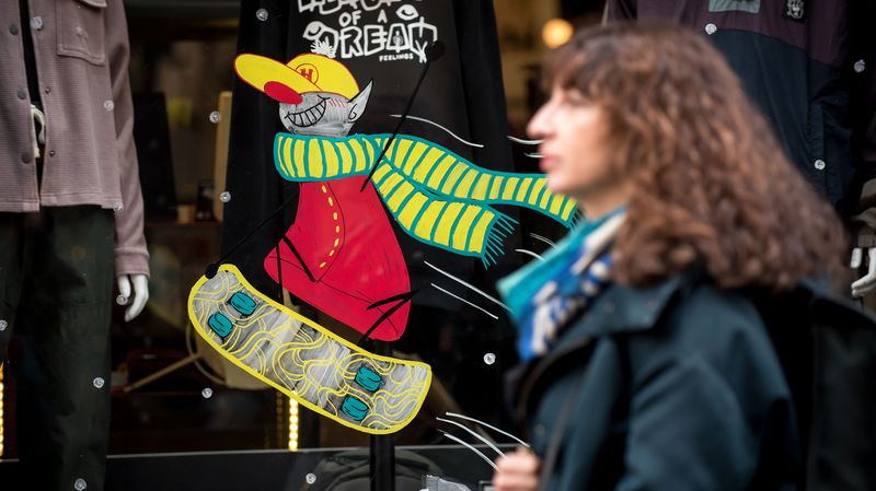 La rue des Trois-Croissants, rebaptisée rue des 13 lutins. © Tim Fox La rue des Trois-Croissants, rebaptisée rue des 13 lutins. © Tim Fox