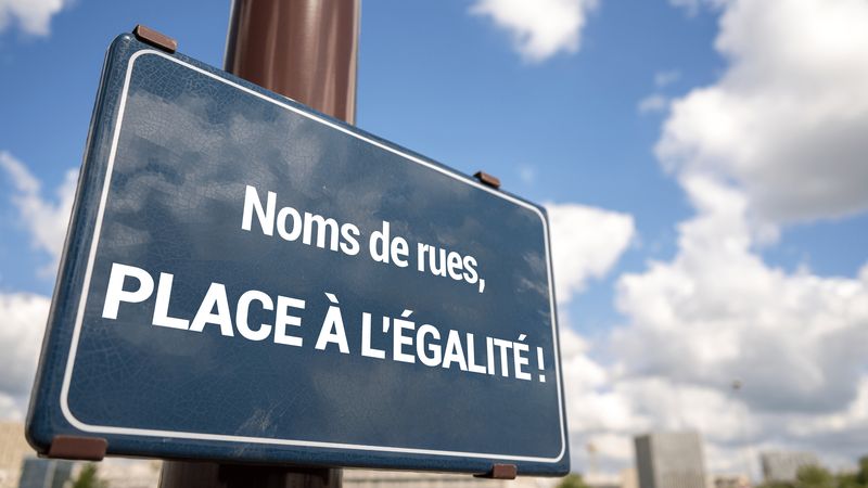 Aujourd’hui, 9 % des voies et équipements publics de Nantes portent des noms de femmes. ©Patrick Garçon