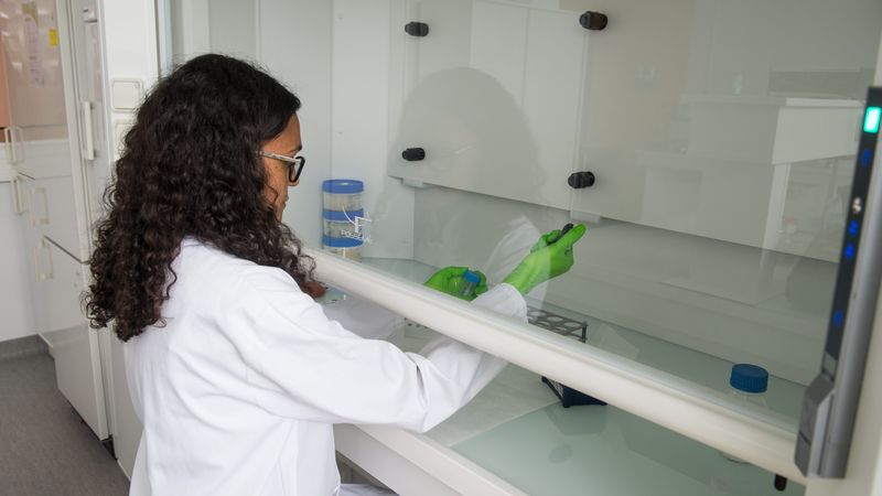 L’immeuble Nantes Biotech et l’IRS2 dédié aux équipes de recherche en thérapie génique, bio-statistiques et infectiologie, inaugurés en 2016 boulevard Benoni-Goullin. © Archives Patrick Garçon