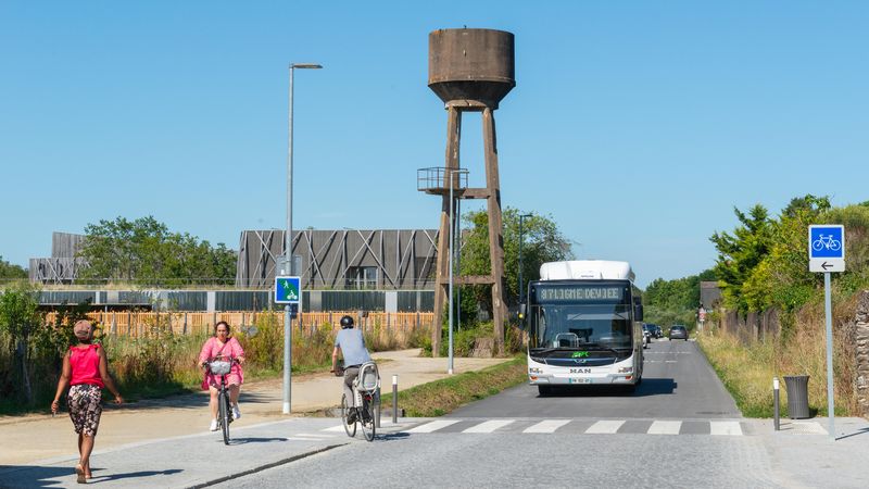La rue de la Papotière reconfigurée