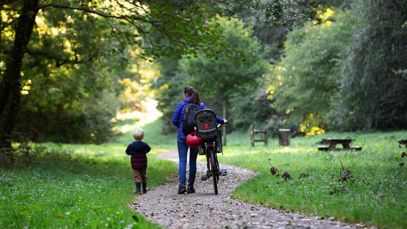 Le projet prévoit la création ou l’amélioration de sites d’intérêt, comme le Bois de l’avenir à Orvault. © Christiane Blanchard