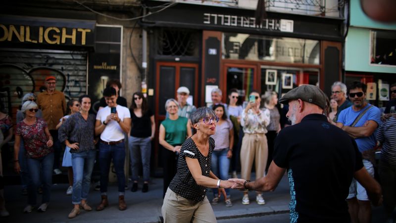 Un dimance d'animations rue Joffre (©Nantes Métropole)