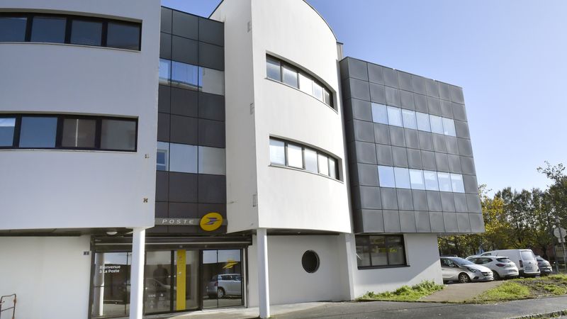 Le bâtiment de la Poste de Bellevue ©Nantes Métropole