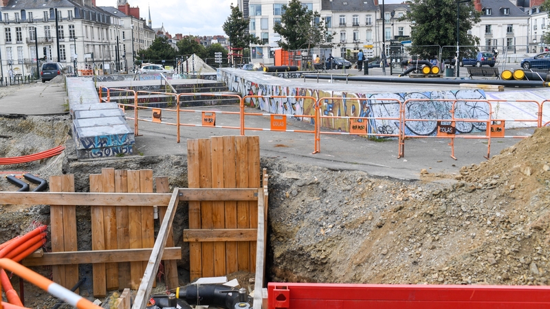 Le réseau Bellevue-Chantenay (24 km avant les travaux) va être étendu à 30 km d’ici 2028. La part d’énergie renouvelable et de récupération s’élèvera à 84% © Thierry Mézerette. Le réseau Bellevue-Chantenay (24 km avant les travaux) va être étendu à 30 km d’ici 2028. La part d’énergie renouvelable et de récupération s’élèvera à 84% © Thierry Mézerette.