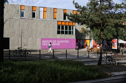 Image maison quartier haubans